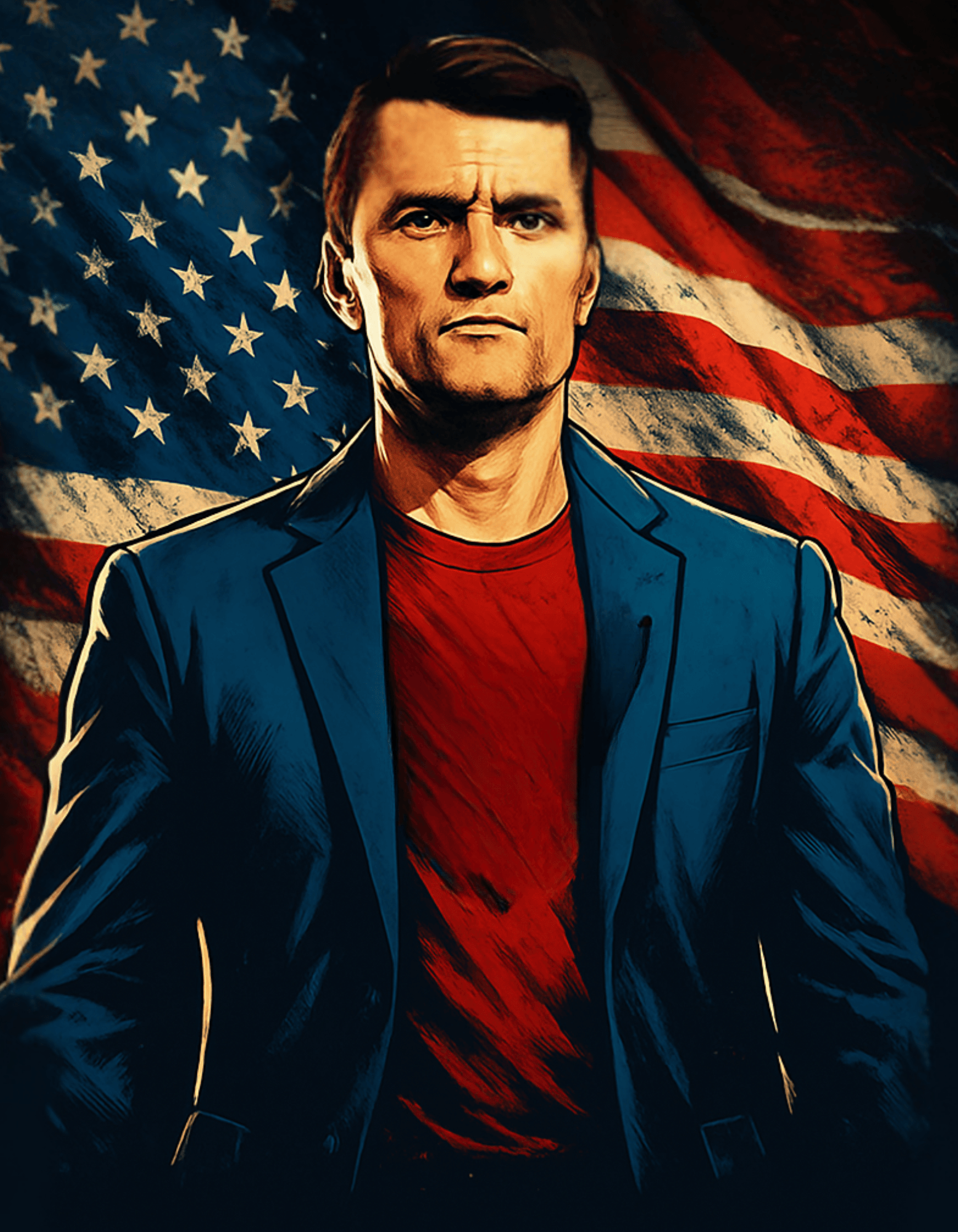 Charlie Kirk Memorial Background